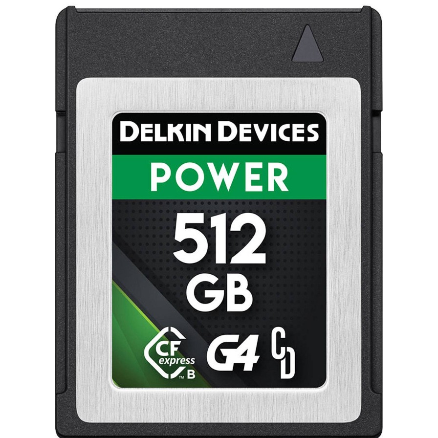 Delkin Delkin Power 512Gb (1780Mb/S) Cfexpress Type B G4 Memory Card | Memory Cards