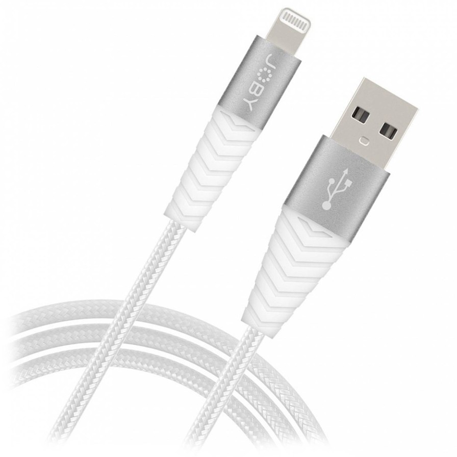 Joby Joby Lightning Cable 1.2M - White | Audio Accessories