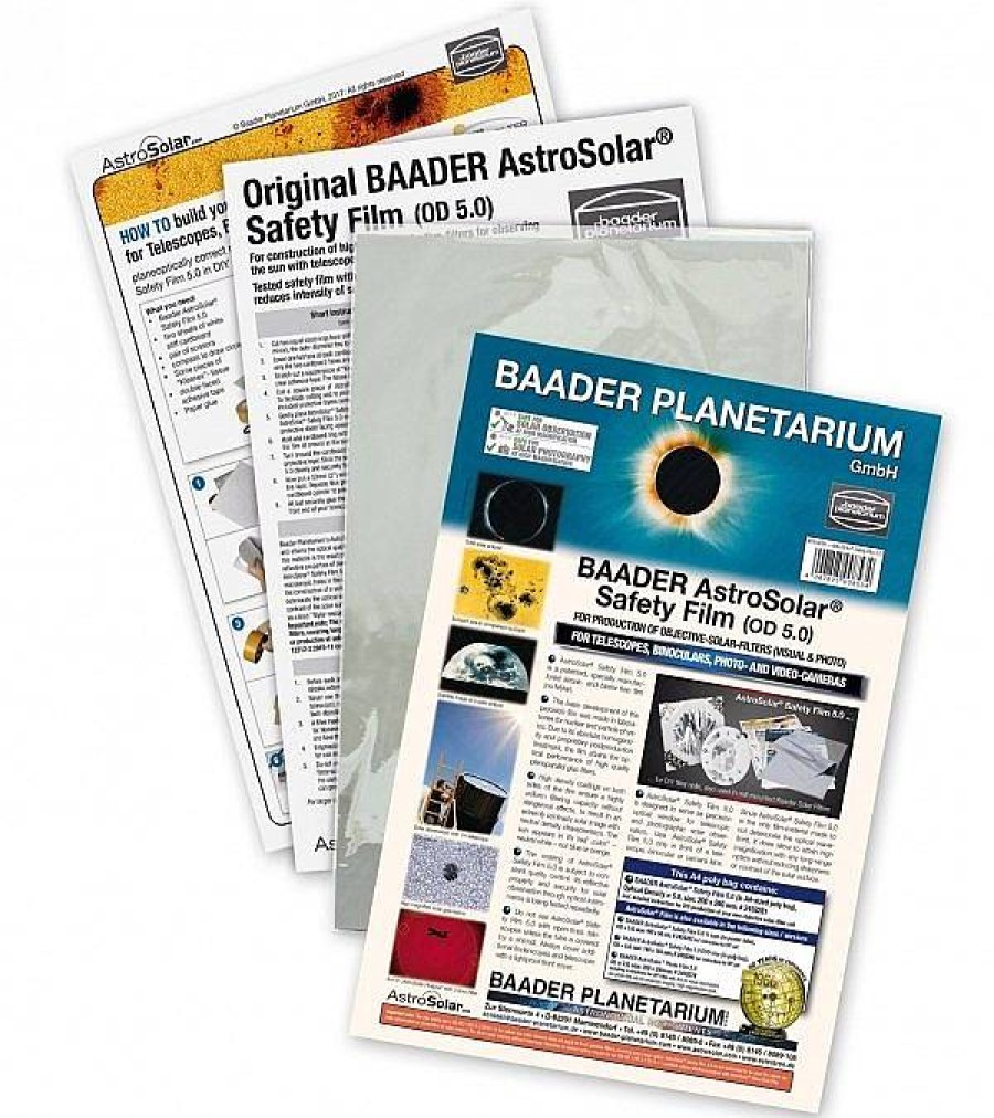 Baader Baader Astrosolar Safety Film 14 X 15.5Cm | Eyepiece Accessories & Filters