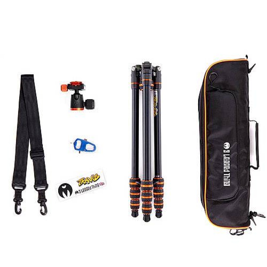 3 Legged Thing 3 Legged Thing Punks Travis 2.0 With Airhed Neo 2.0 - Black | Camera Tripods