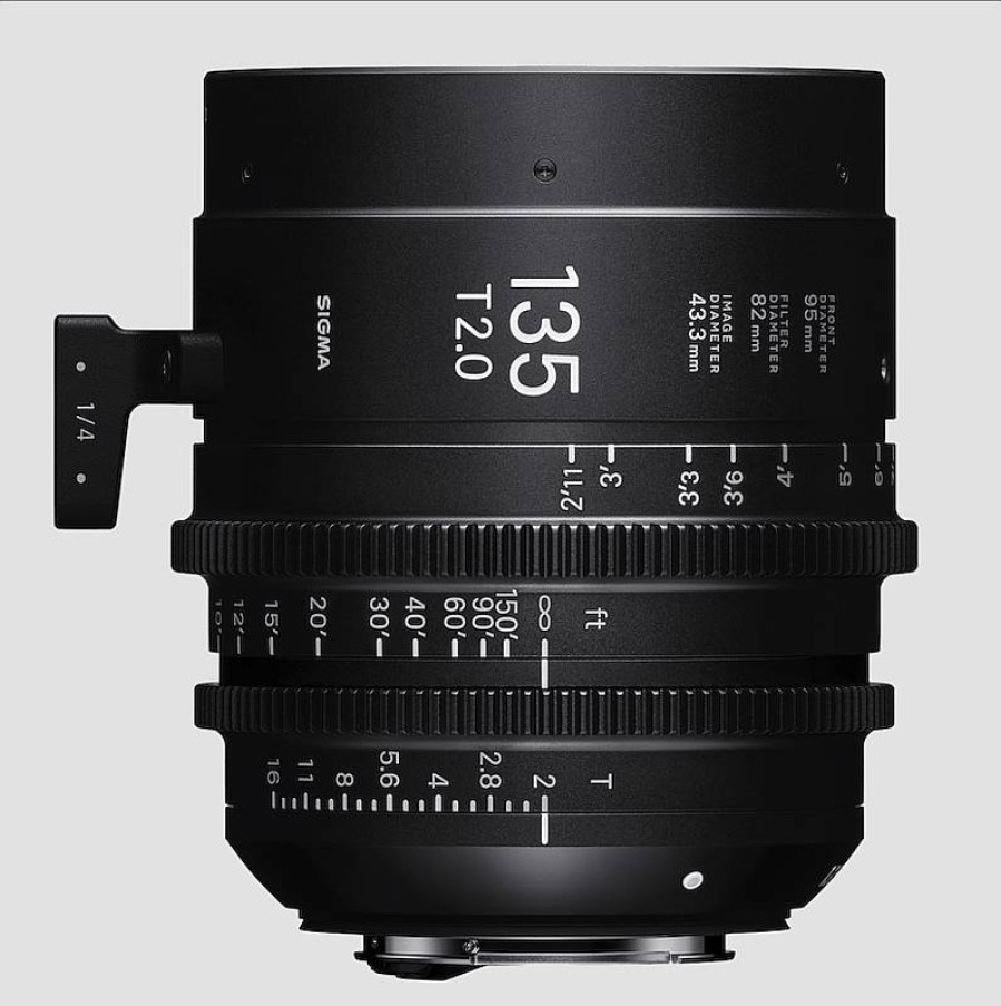 Sigma Sigma Cine 135Mm T2 Ff Metric Lens - Pl-I Mount | Cine Lenses