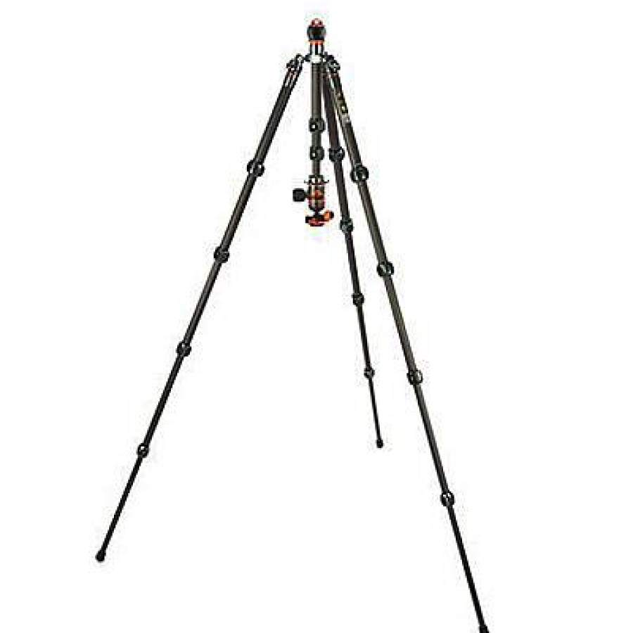 3 Legged Thing 3 Legged Thing Legends Bucky Carbon Fibre Tripod With Airhed Vu - Grey | Camera Tripods