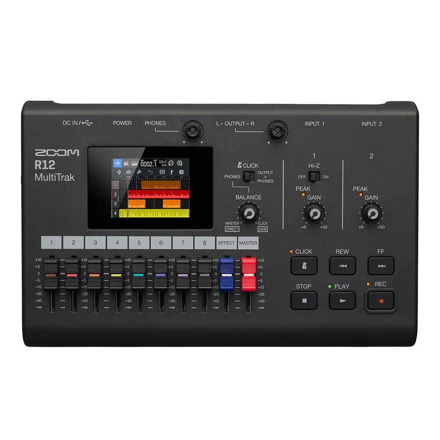 Zoom Zoom R12 Multitrack Recorder | Audio Recorders & Mixers