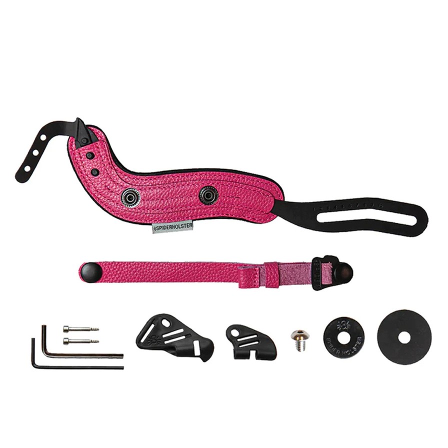 Spider Spiderpro Leather Hand Strap - Pink V2 | Camera Accessories