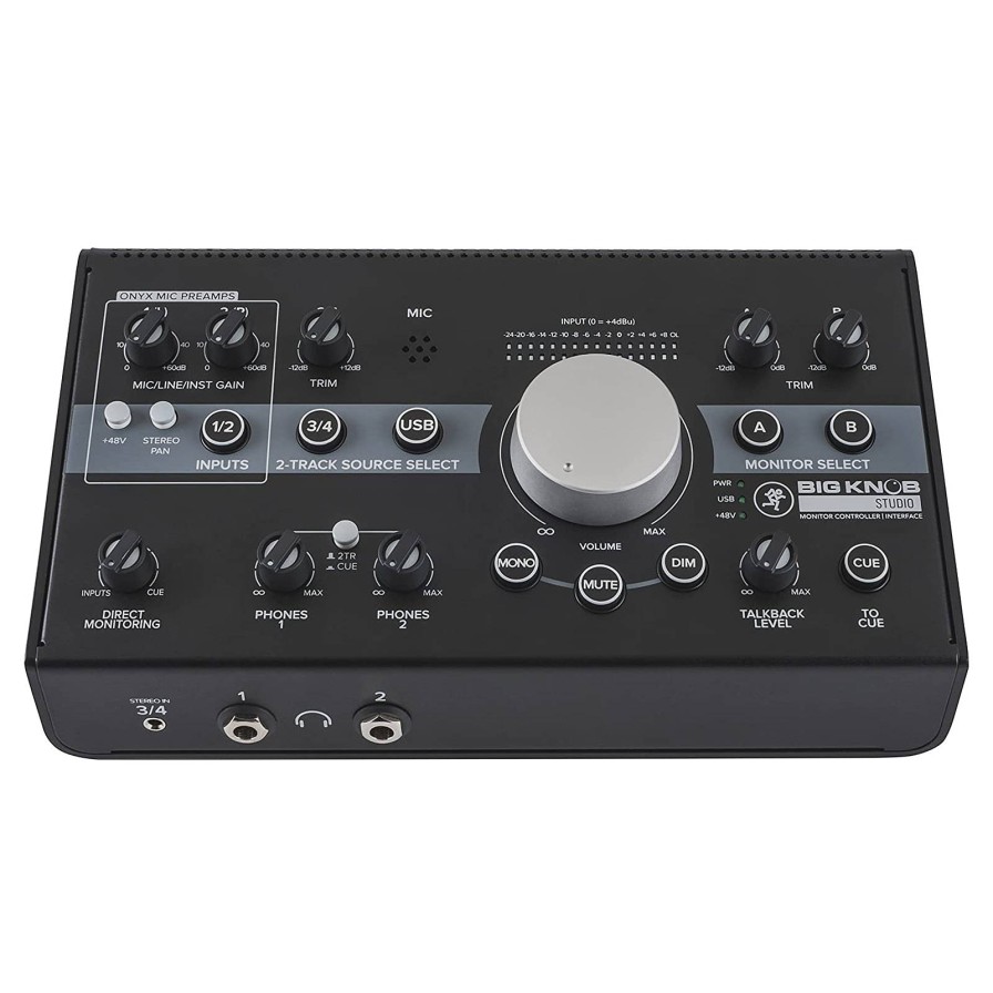 Mackie Mackie Big Knob Studio 3X2 Studio Monitor Controller | Speakers & Docks