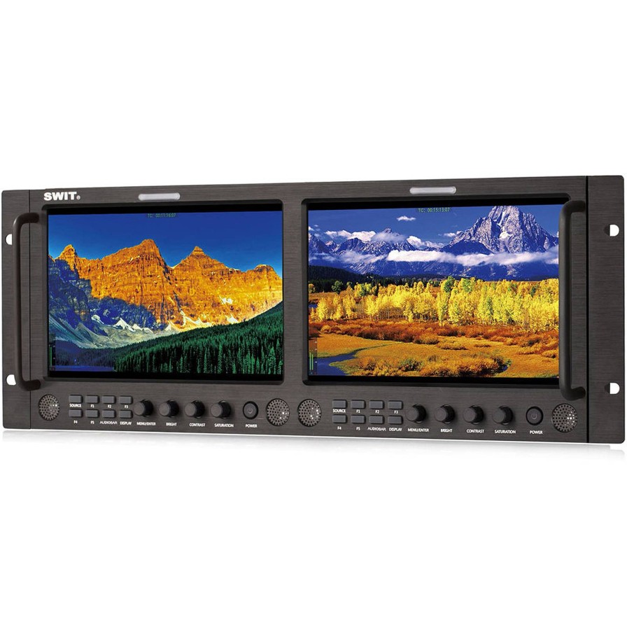 Swit Swit M-1093H - 2X9Inch Rackmount Ips Lcd Panel | Field Monitors And Recorders