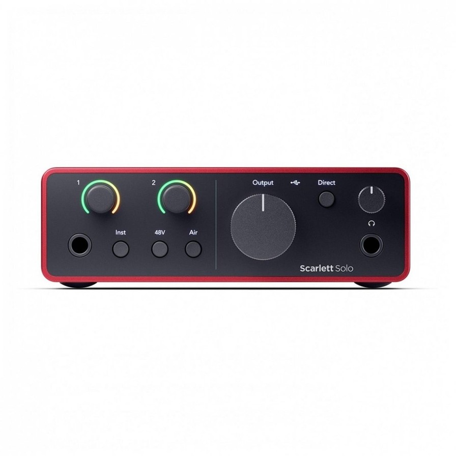 Focusrite Focusrite Scarlett Solo Studio 4Th Gen Recording Pack | Audio Recorders & Mixers