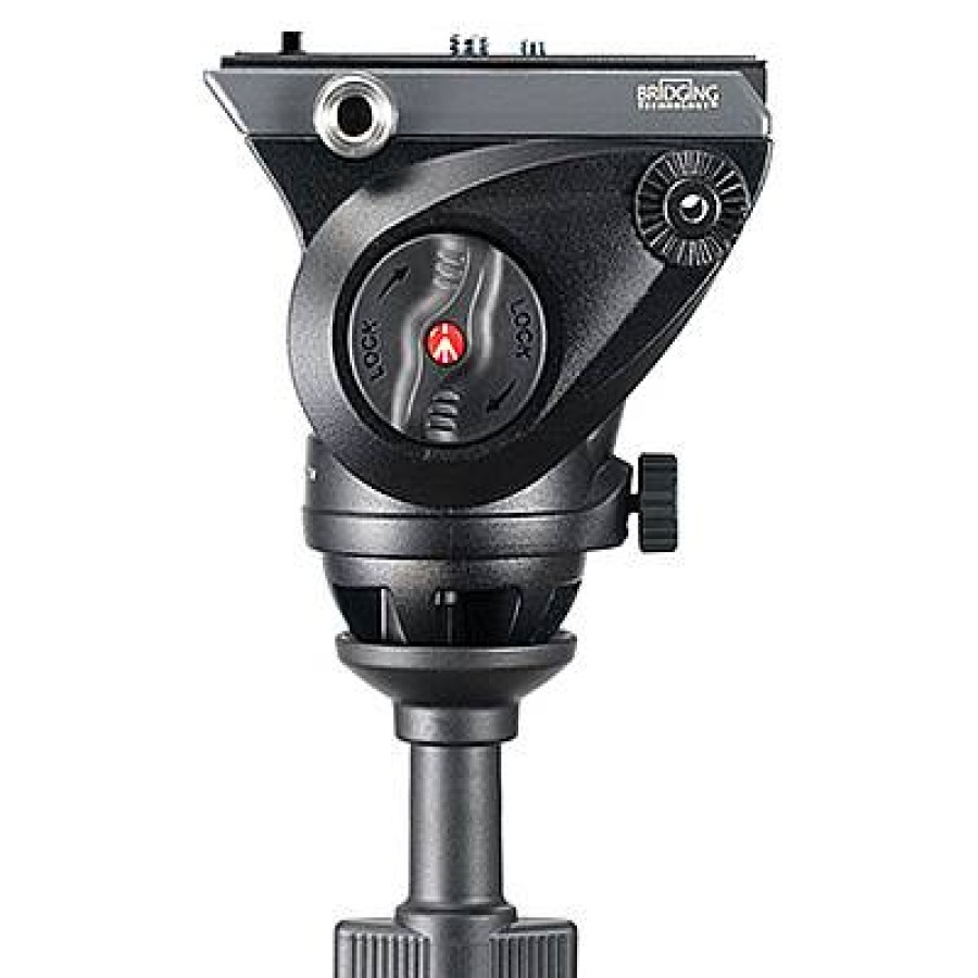 Manfrotto Manfrotto 500 Twin Aluminium Leg Video System | Video Tripods