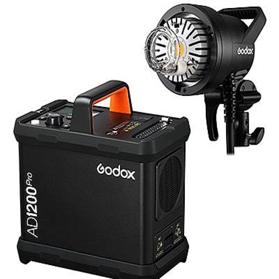 Godox Godox Ad1200 Pro Ttl Witstro Flash Head With Battery | Flash Heads And Kits