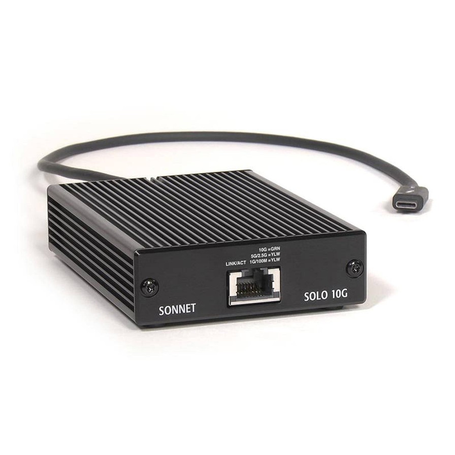 Sonnet Sonnet Solo 10G Thunderbolt 3 To 10Gbase-T Ethernet Adapter | Storage