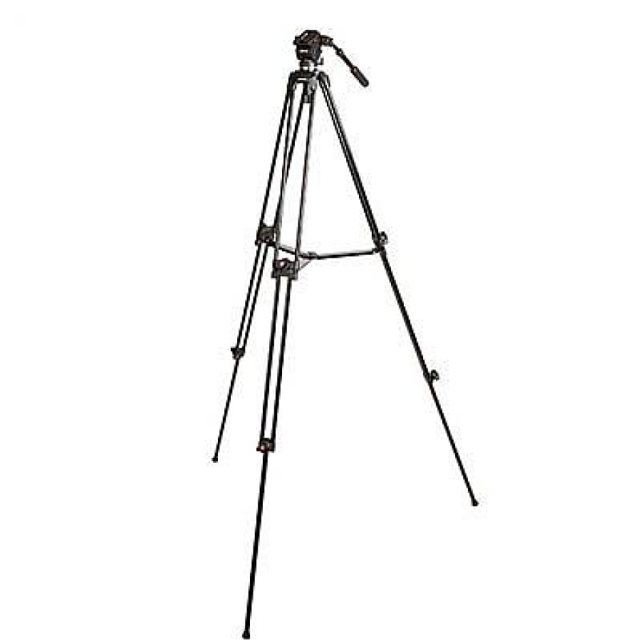 Kenro Kenro Twin Tube Video Tripod Kit (Aluminium) With Vh01B Fluid Head (Ball Base) | Video Tripods