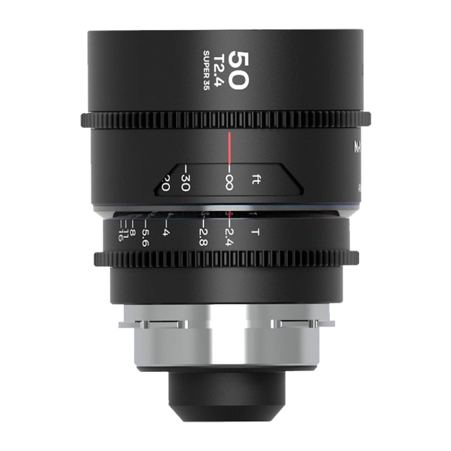 Laowa Laowa Nanomorph 50Mm T2.4 1.5X S35 (Silver) Lens For Pl + Ef Mount | Dslr Lenses