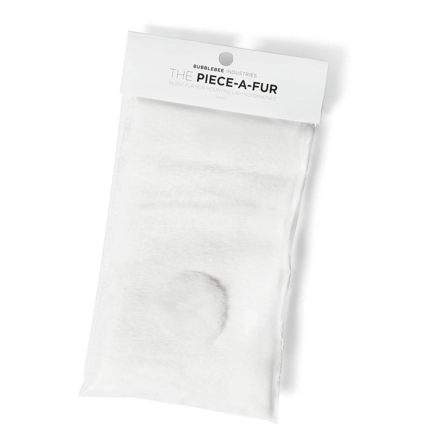 Bubblebee Bubblebee The Piece-A-Fur - White | Wind Protection