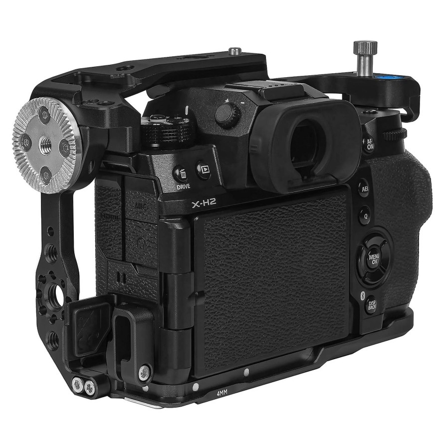 Kondor Blue Kondor Blue Fujifilm Xh2S Cage (Raven Black) | Shoulder Rigs, Cages & Baseplates