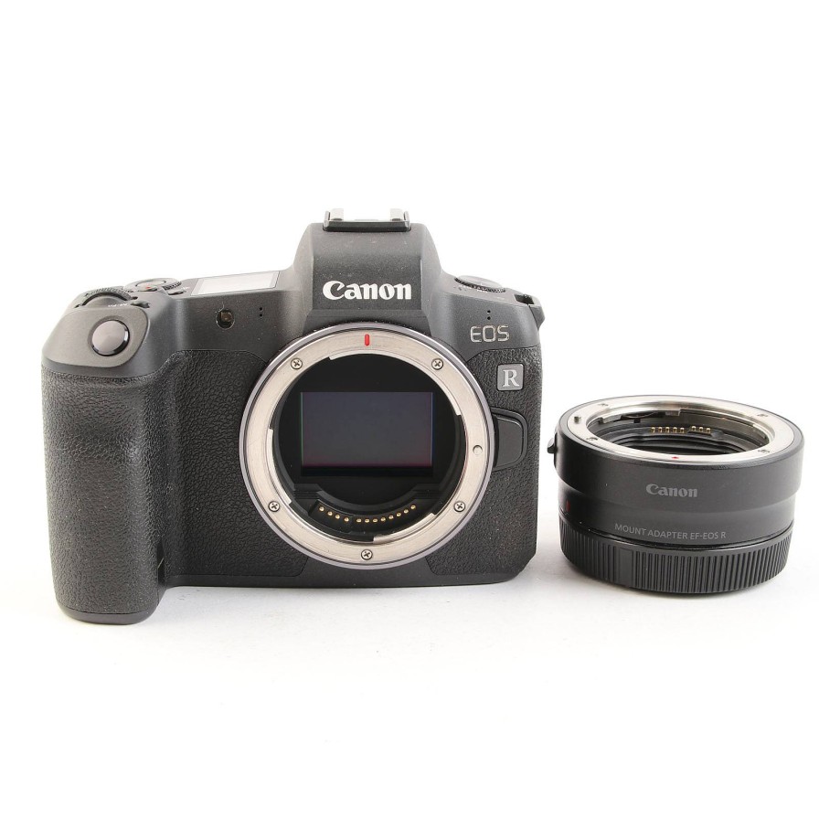 Canon Used Canon Eos R Digital Camera With Ef Adapter | Used Cameras