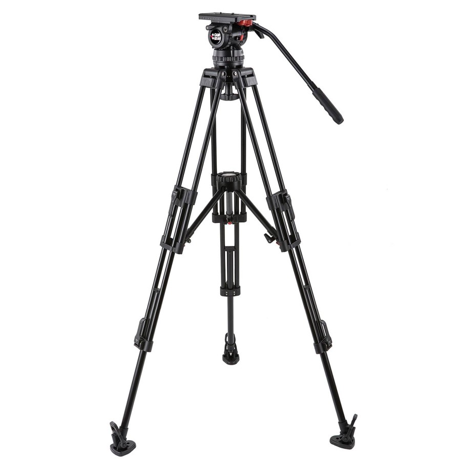 Camgear Camgear V15P Al Ms (100Mm Bowl) System | Video Tripods