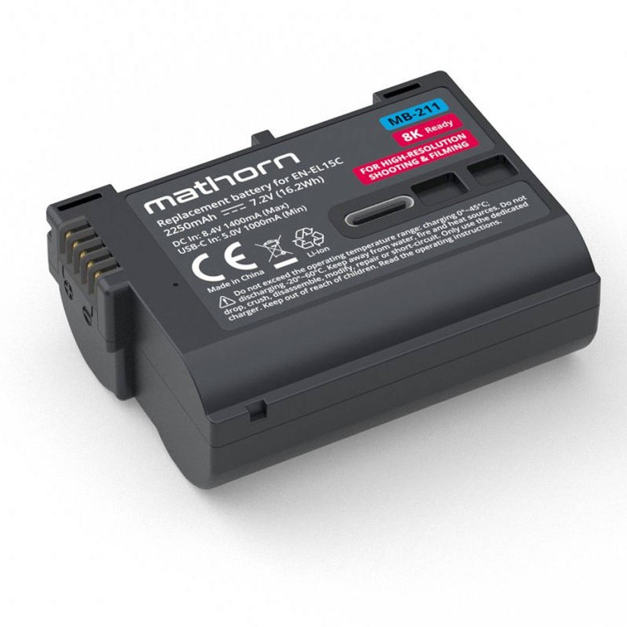 Mathorn Mathorn Mb-211A Battery (Nikon En-El15C) | Camera Accessories