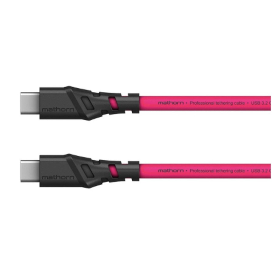 Mathorn Mathorn Mtc-210 Usb C-C 2M Tethering Cable - Magenta | Camera Accessories