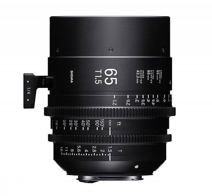 Sigma Sigma 65Mm T1.5 Ff Fully Luminous Metric Cine Prime Lens - Canon Mount | Cine Lenses