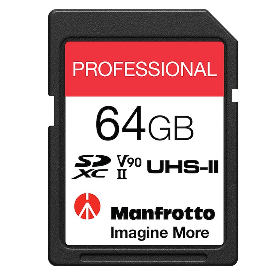 Manfrotto Manfrotto Professional 64Gb (280Mb/S) Uhs-Ii Sdxc Card | Memory Cards