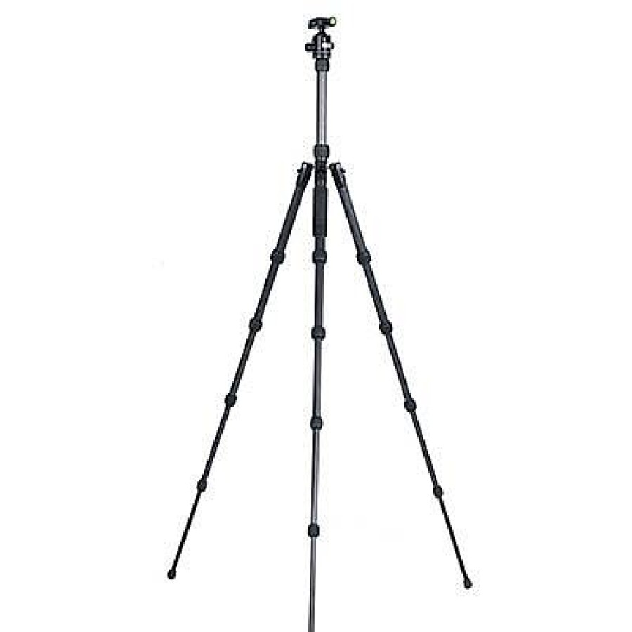 Calumet Calumet Ck8204 5-Section Carbon Fibre Travel Tripod And Ball Head | Camera Tripods