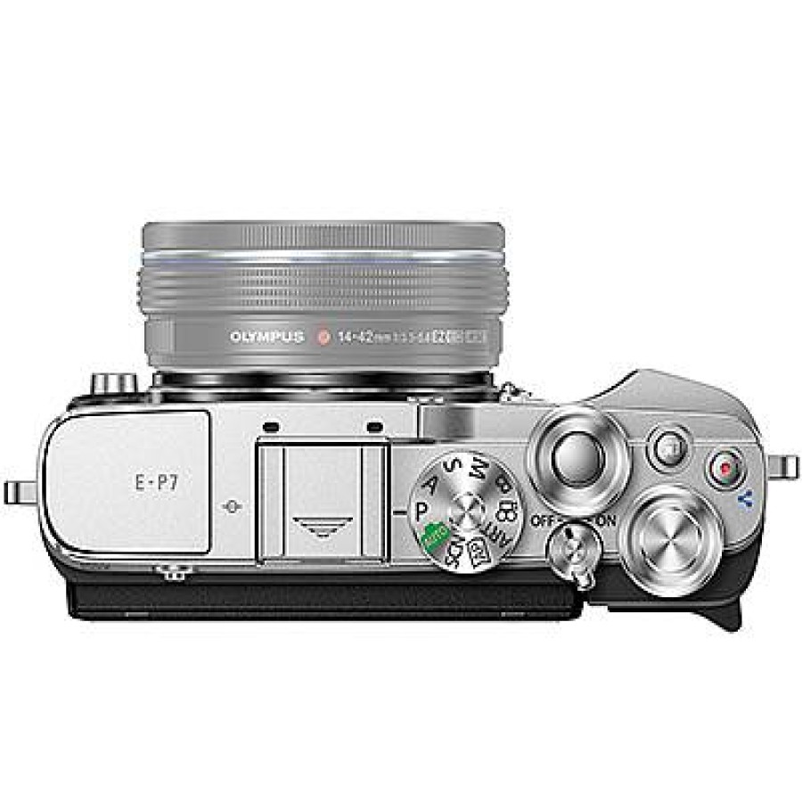 OM SYSTEM / Olympus Olympus Pen E-P7 Digital Camera Body - Silver | Mirrorless Cameras