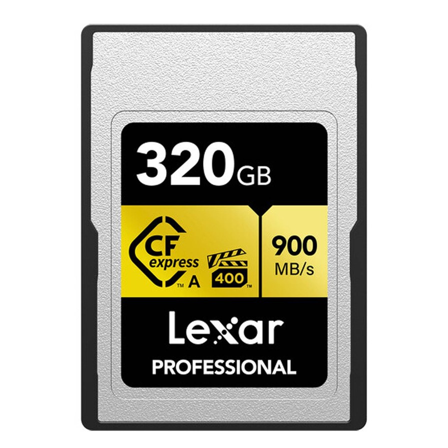 Lexar Lexar 320Gb Professional (900Mb/Sec) Type A Cfexpress Gold Series Memory Card | Memory Cards