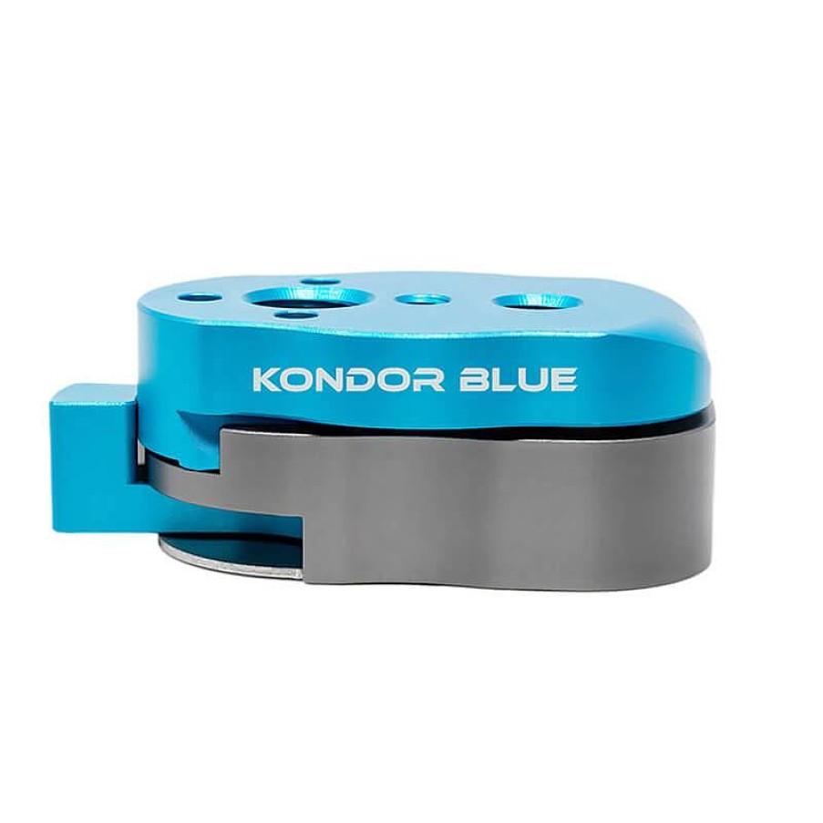 Kondor Blue Kondor Blue Mini Quick Release Plate - Blue | Shoulder Rigs, Cages & Baseplates