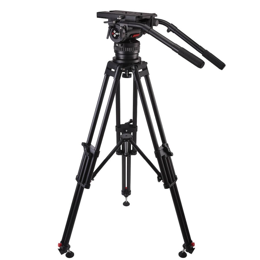 Camgear Camgear V60 Studio/Ob Al Ms System | Video Tripods