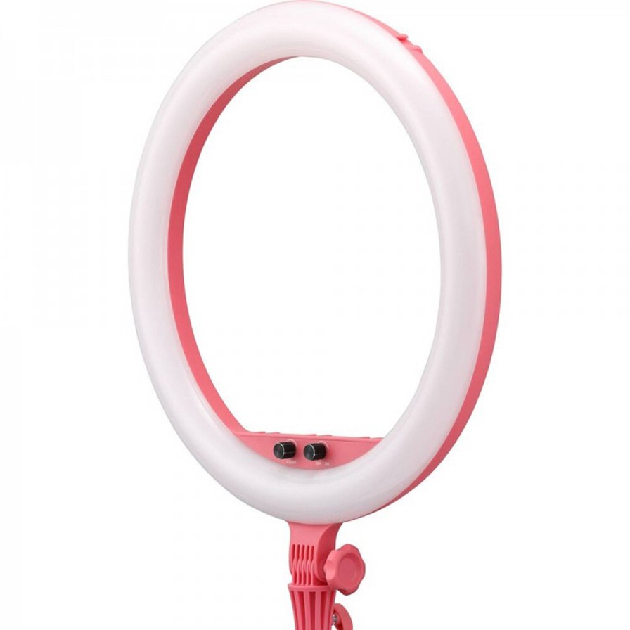 Godox Godox Lr150P Led Ring Light With Smartphone Holder - Pink | Led Lighting