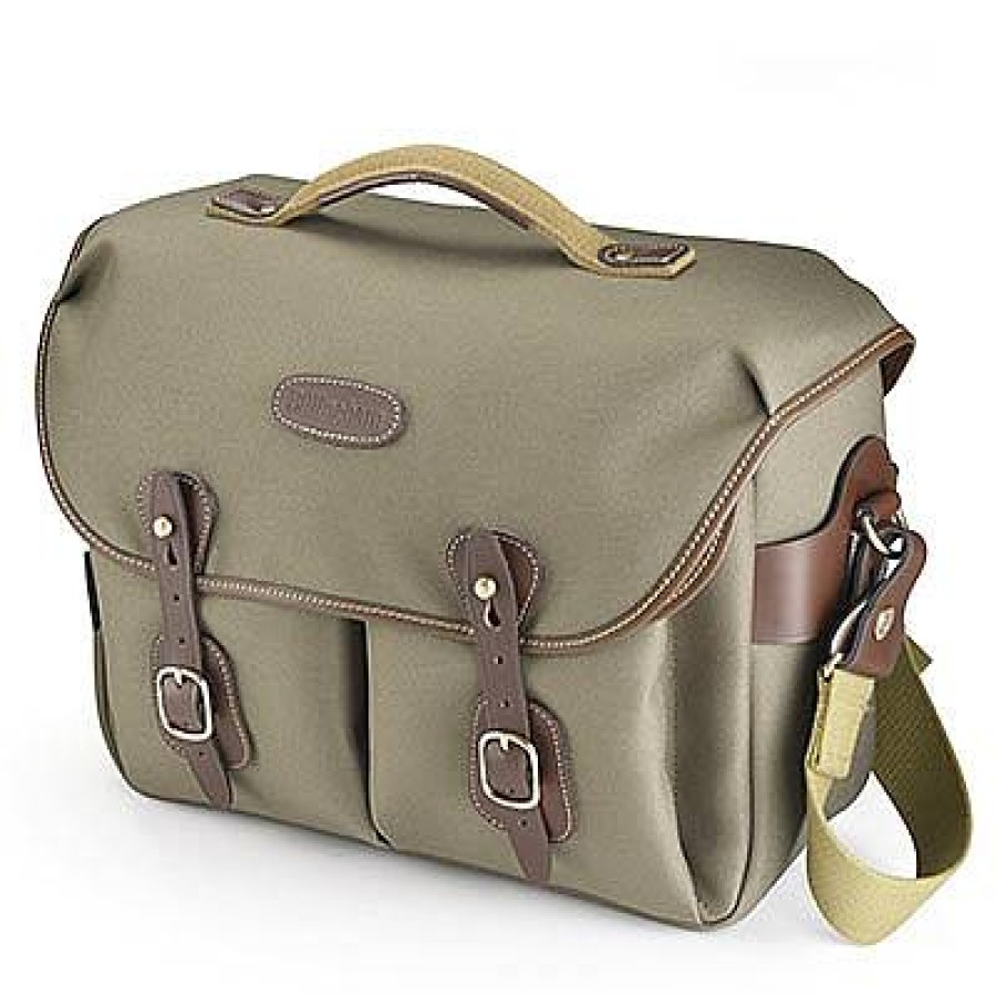 Billingham Billingham Hadley One - Sage Fibrenyte / Chocolate | Shoulder Bags