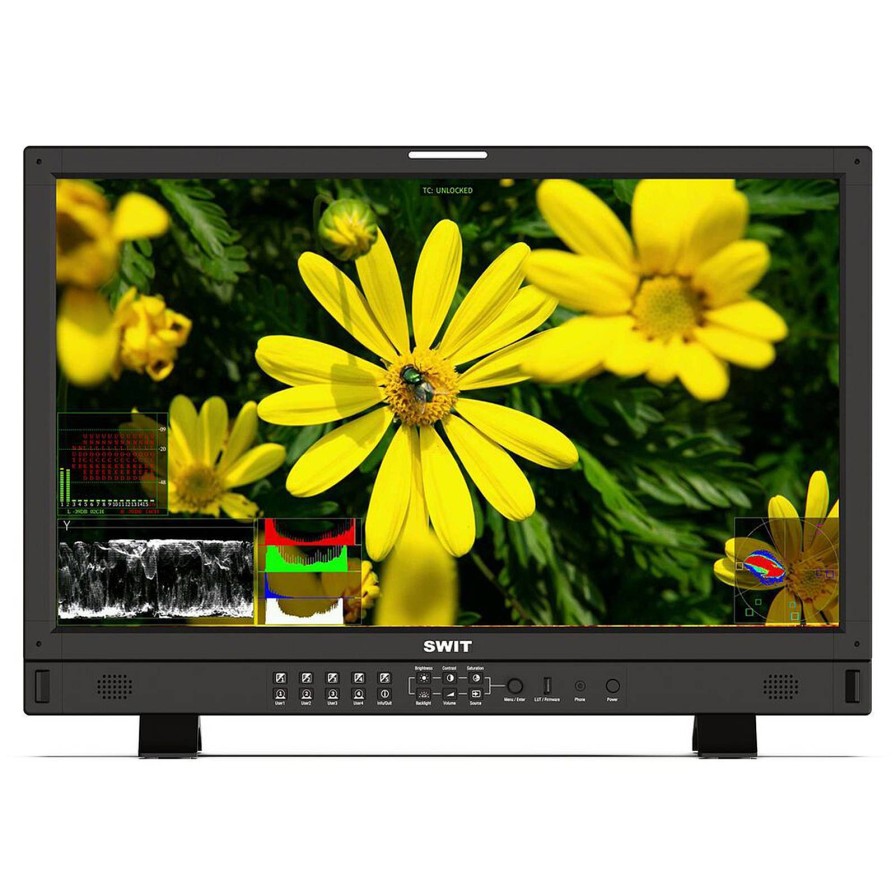 Swit Swit Bm-U245Hdr - 23.8Inch 8K High-Bright 4X12Gsdi Hdr Zero-Delay Reference Uhd Monitor | Field Monitors And Recorders