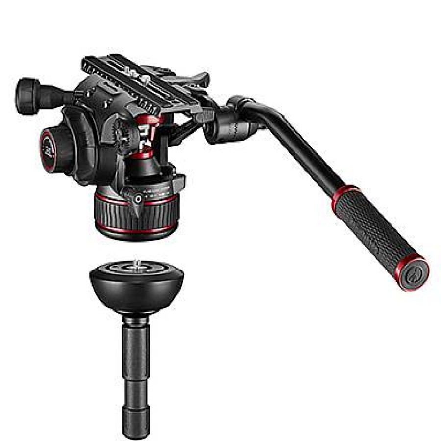 Manfrotto Manfrotto Nitrotech 612 + Aluminium Twin Ms | Video Tripods