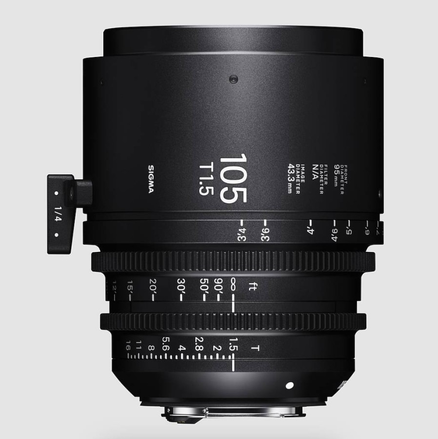 Sigma Sigma Cine 105Mm T1.5 Ff Fully Luminous Metric Lens - Canon Mount | Cine Lenses