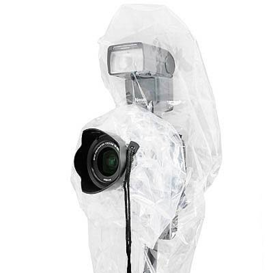 JJC Jjc Disposable Raincover For Dslr With Flash Pocket (Pack Of 2) | Rain Covers