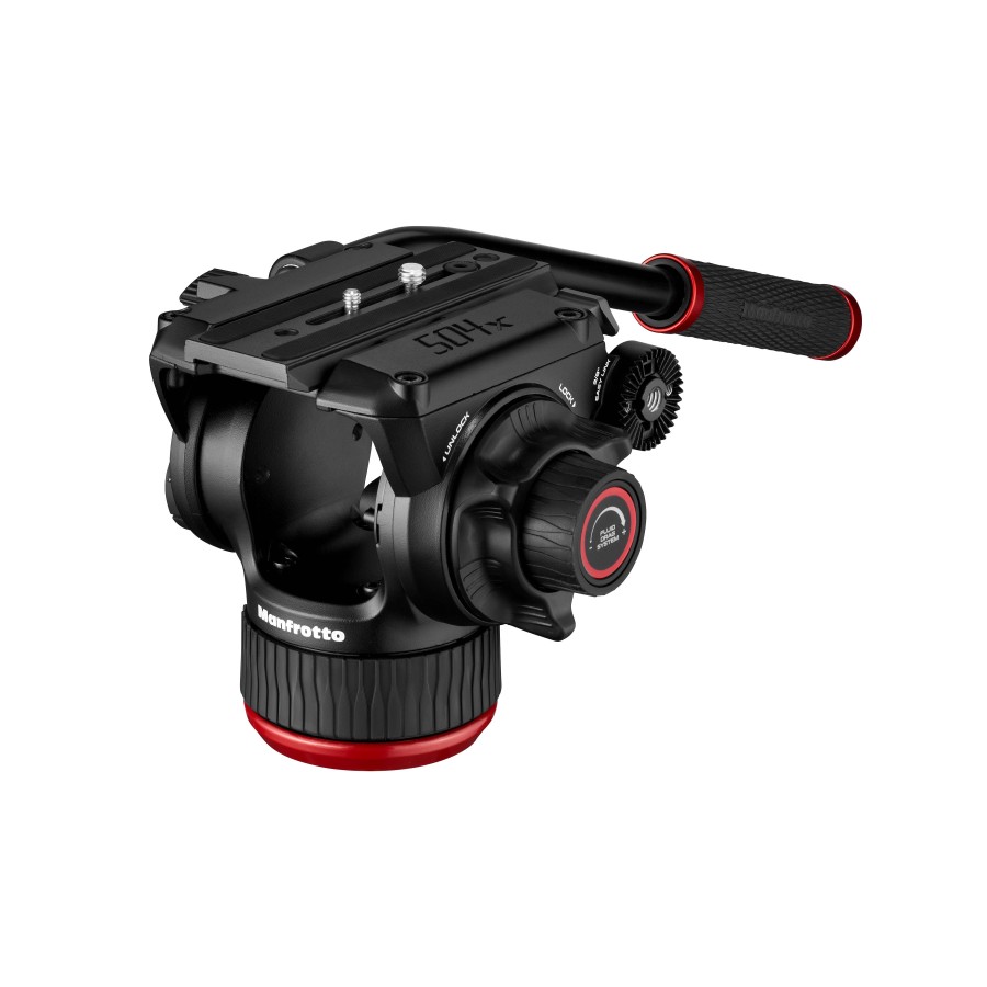 Manfrotto Manfrotto 504X Fluid Video Head With Flat Base | Tripod Heads