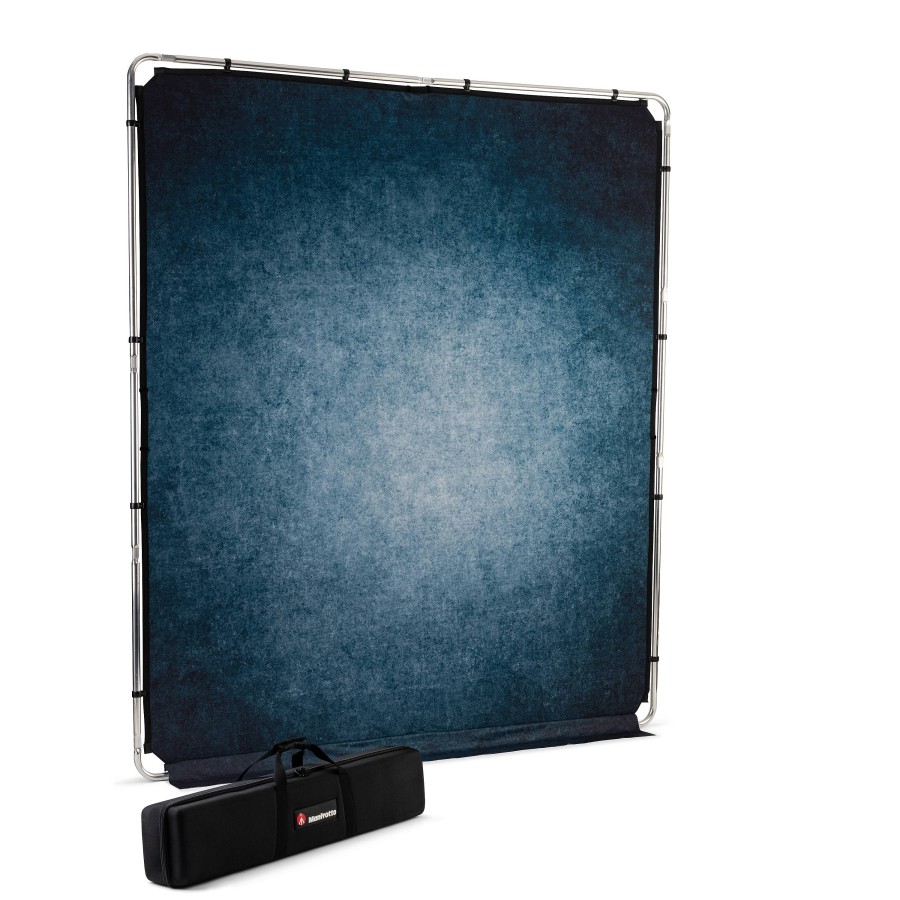 Manfrotto Manfrotto Ezyframe Vintage Background 2 X 2.3M - Ink | Studio Backgrounds