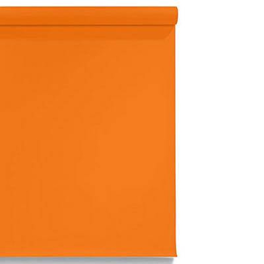 Calumet Calumet Orange 1.35M X 11M Seamless Background Paper | Studio Backgrounds