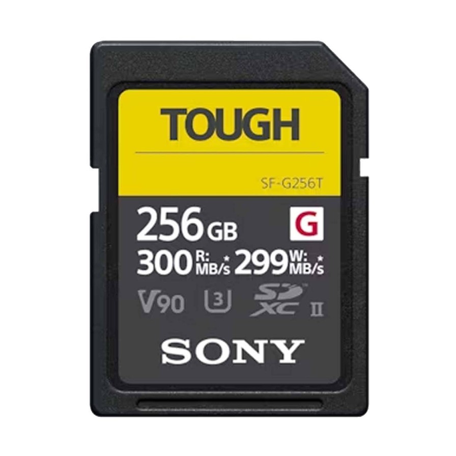 Sony Sony Sf-G Series Tough 300Mb/S Sdxc Uhs-Ii V90 - 256Gb | Memory Cards