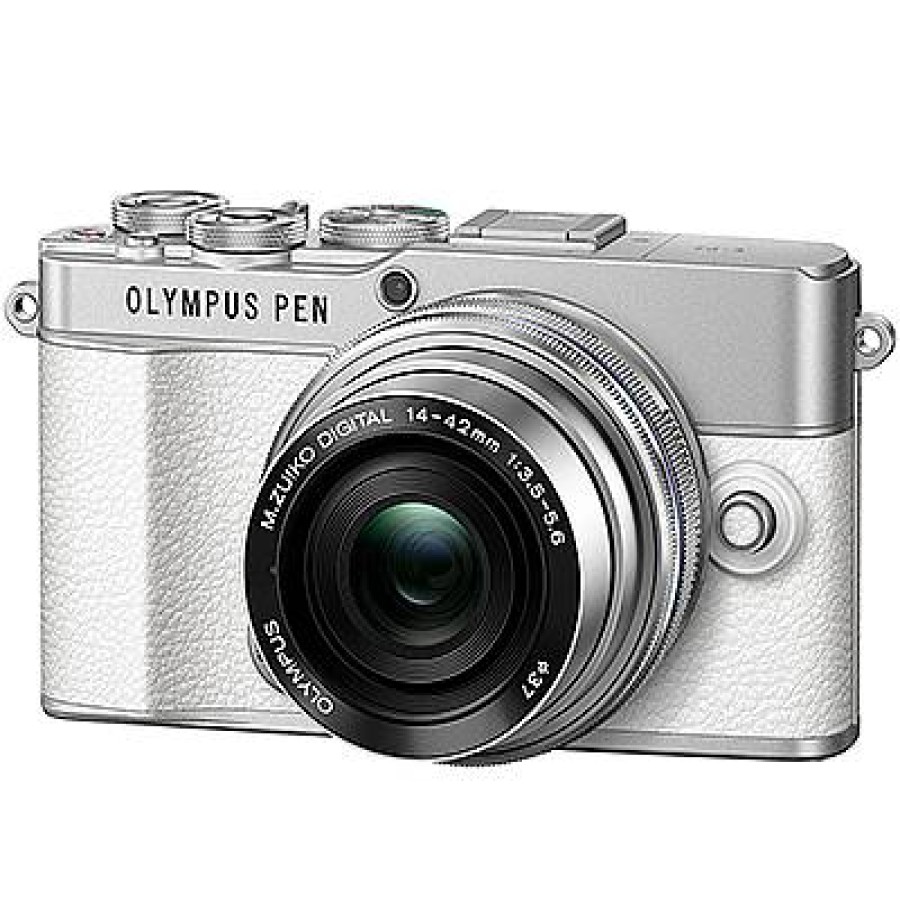 OM SYSTEM / Olympus Olympus Pen E-P7 Digital Camera With 14-42Mm Lens - White | Mirrorless Cameras