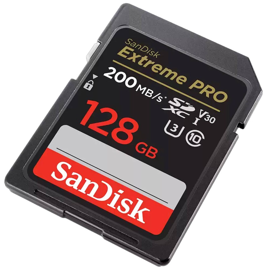 Sandisk Sandisk Extreme Pro 128Gb 200Mb/S Uhs-I V30 Sdxc Memory Card | Memory Cards