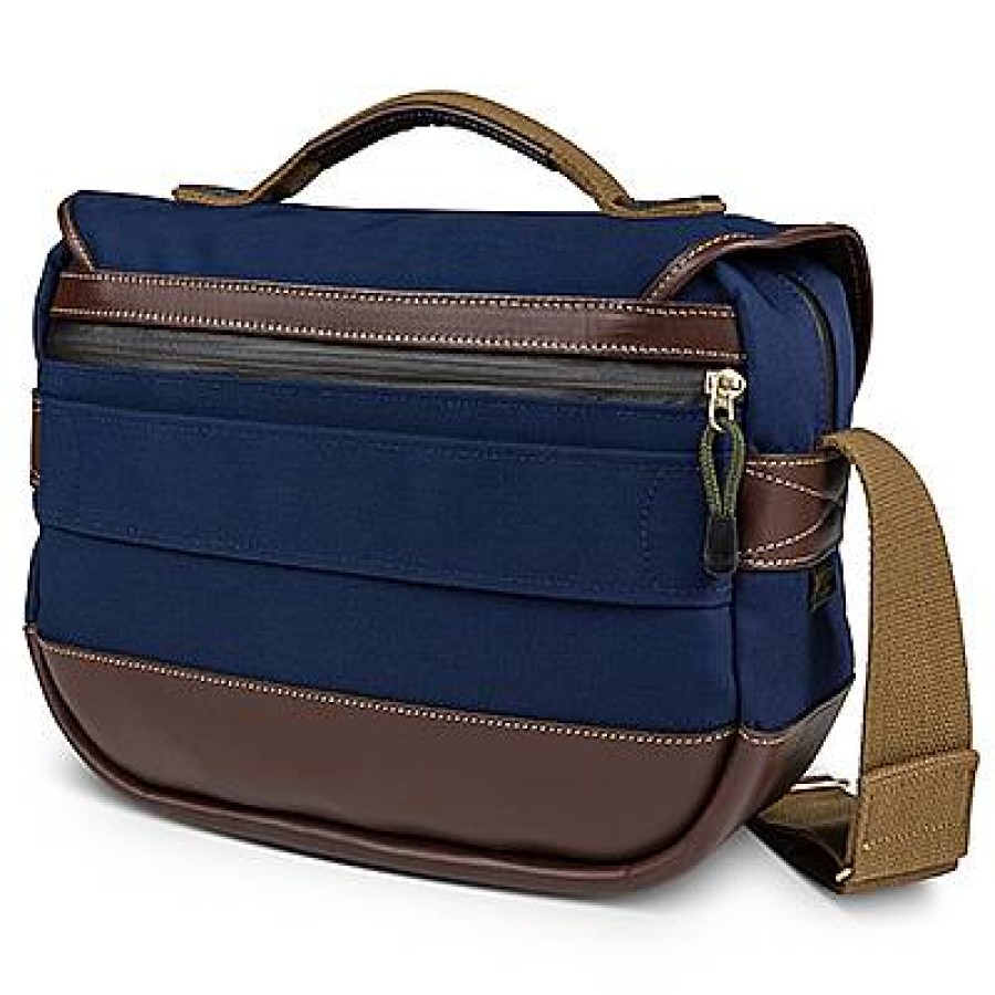 Billingham Billingham Mini Eventer - Navy / Chocolate | Shoulder Bags