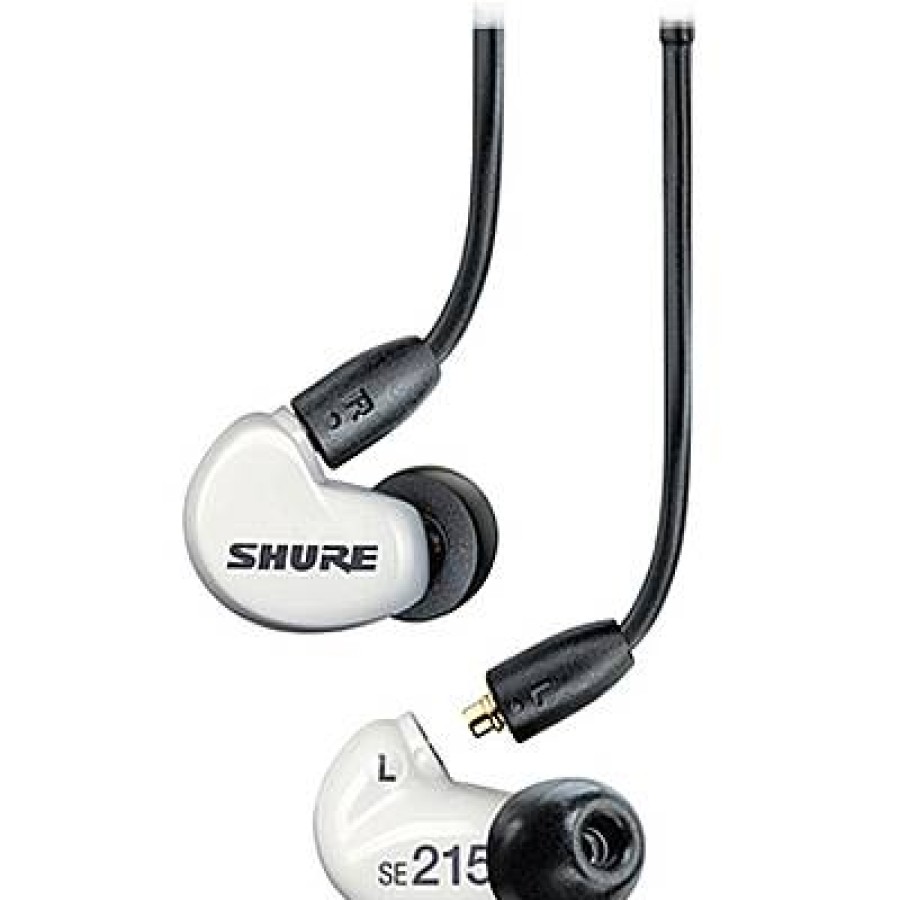 Shure Shure Aonic 215 Sound Isolating Earphones With Dynamic Drivers - White | Headphones