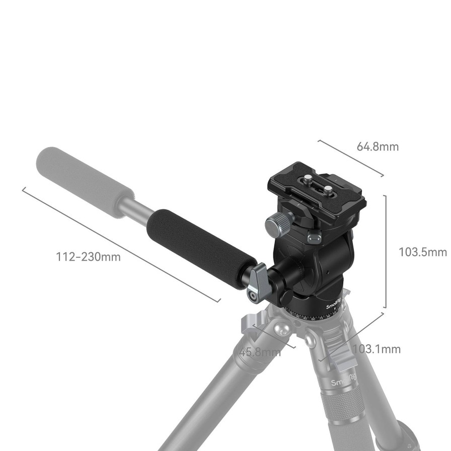 SmallRig Smallrig Video Head For Vertical Shooting - 4104 | Video Tripods