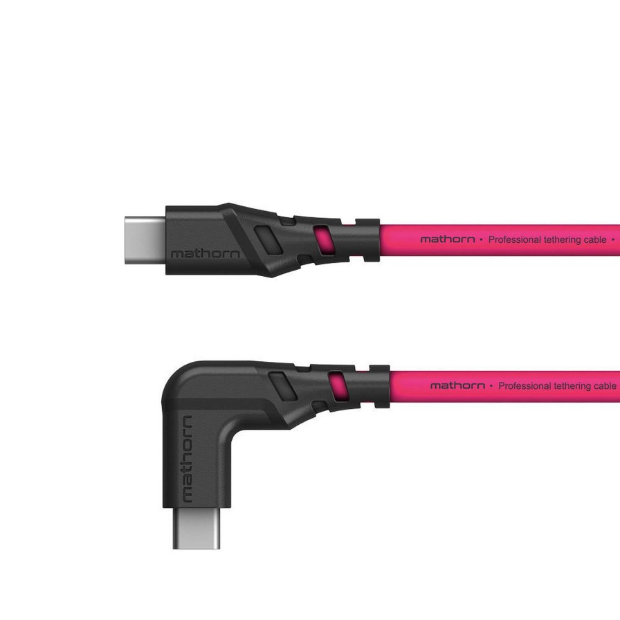 Mathorn Mathorn Mtc-211 Usb C-C90 2M Tethering Cable - Magenta | Camera Accessories