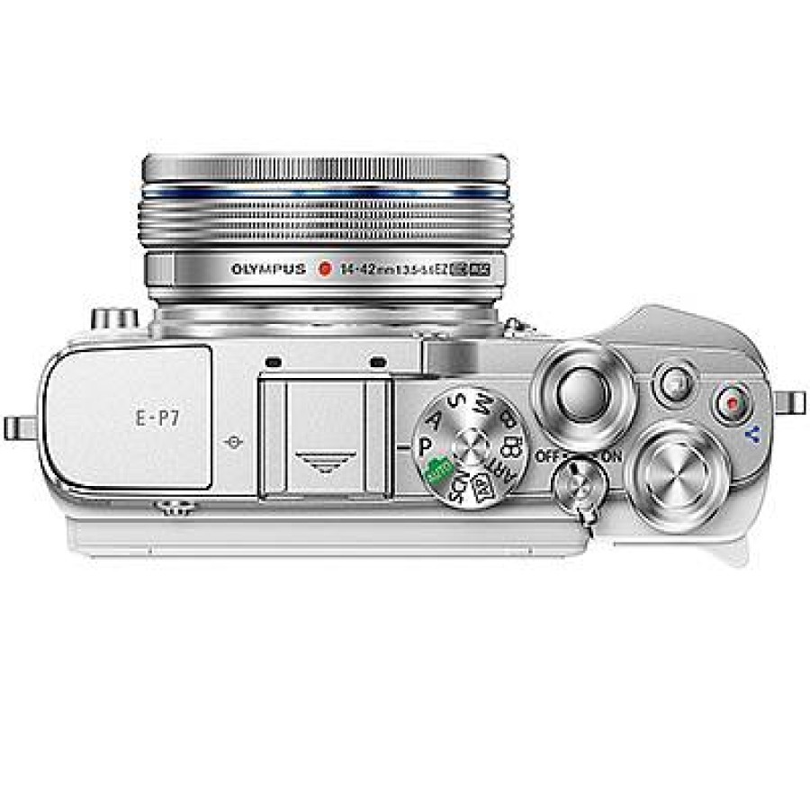 OM SYSTEM / Olympus Olympus Pen E-P7 Digital Camera With 14-42Mm Lens - White | Mirrorless Cameras