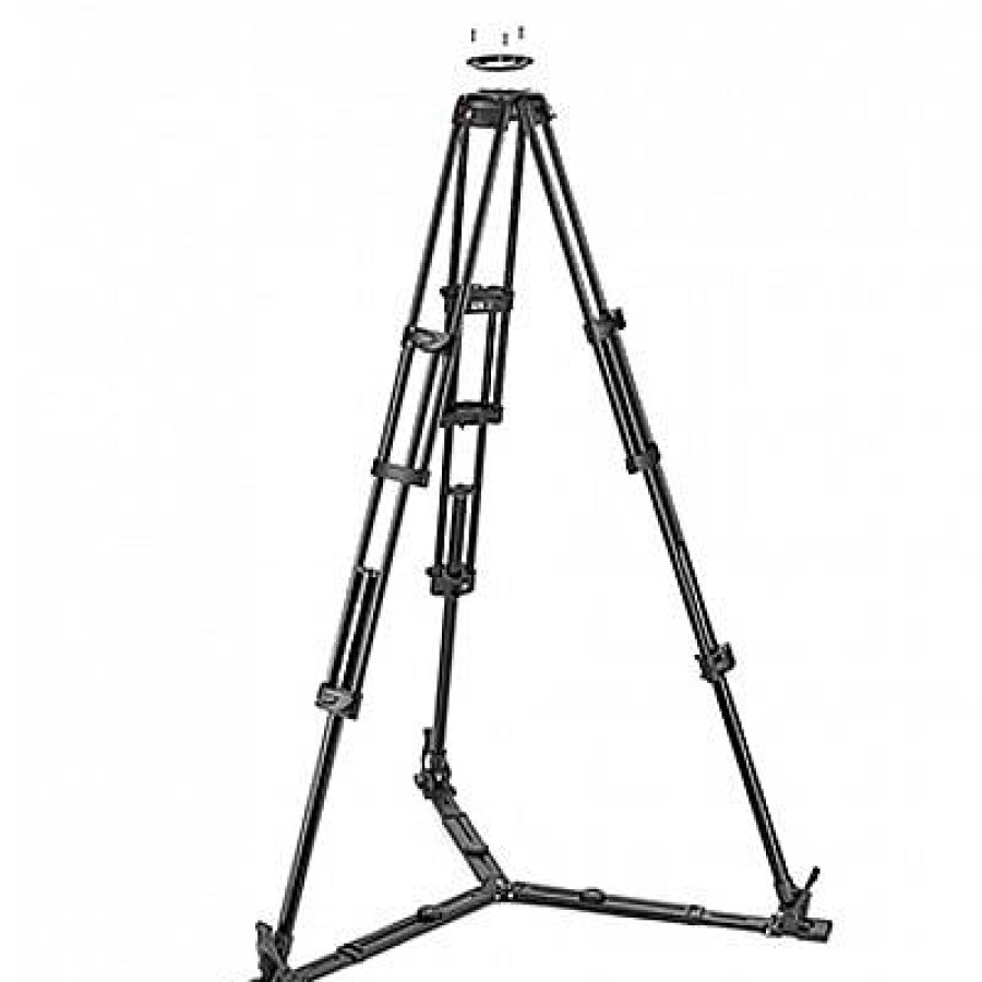 Manfrotto Manfrotto Aluminium Twin Ms Tripod 100/75Mm | Video Tripods