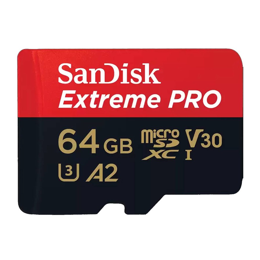 Sandisk Sandisk 64Gb Extreme Pro 200Mb/S Uhs-I V30 Microsdxc Card | Memory Cards