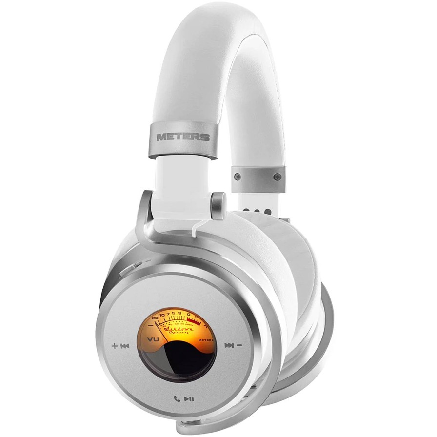 Meters Meters M-Ov-1-B Connect White Bluetooth Headphones | Headphones