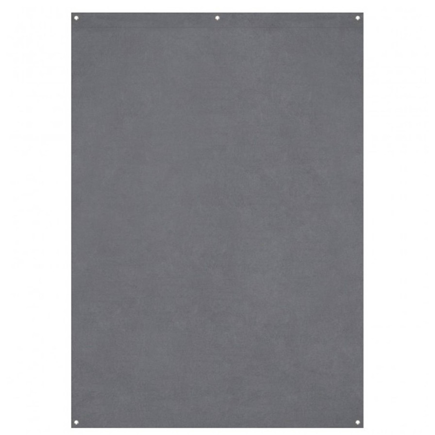 Westcott Westcott X-Drop Wrinkle-Resistant Backdrop - Neutral Gray - 5Ft X 7Ft | Studio Backgrounds